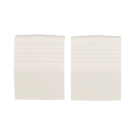 Unión recta de base, para uso con canaleta T70, Material PVC Rígido, Color Blanco Mate