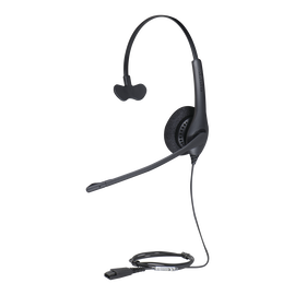Jabra Biz 1500 Mono, auricular profesional con cancelación de ruido, ligero y cómodo ideal para contact center con conexión QD (1513-0157)