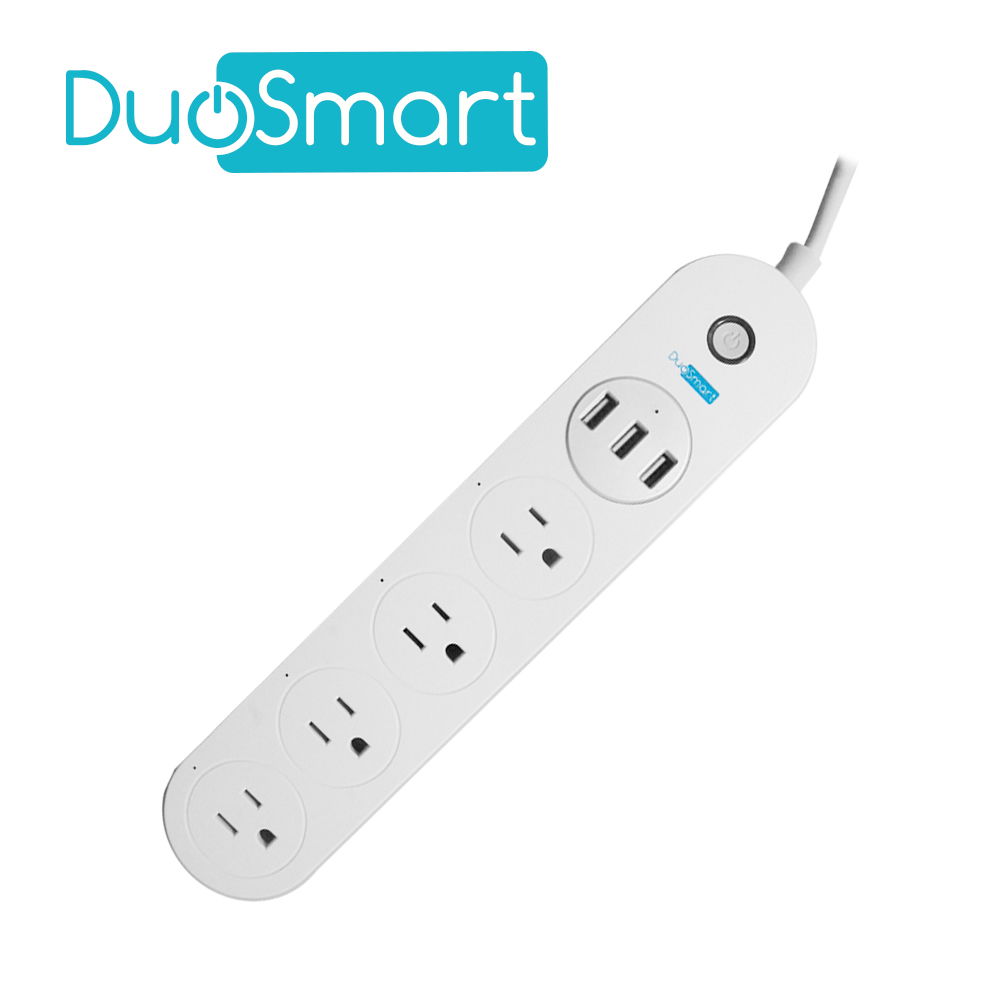 BARRA MULTICONTACTO WIFI DUOSMART B50 CON CONTROL INDEPENDIENTE DE CONTACTOS Y USB COMPATIBLE CON APP DUOSMART BARRA MULTICONTACTO WIFI DUOSMART B50 CON CONTROL INDEPENDIENTE DE CONTACTOS Y USB COMPATIBLE CON APP DUOSMART