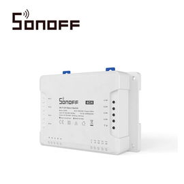 INTERRUPTOR ON/OFF SONOFF 4CH R3 SMART INALAMBRICO WIFI PARA SOLUCION DE SMART HOME CON TEMPORIZADOR Y MONTAJE DIN RAIL PARA IOS Y ANDROID COMPATIBLE CON ALEXA/GOOGLE HOME/NEST/IFTTT 4CH WIFI 2.4GHZ HASTA 10AMP POR CANAL, 16AMP TOTALES INTERRUPTOR ON/OFF SONOFF 4CH R3 SMART INALAMBRICO WIFI PARA SOLUCION DE SMART HOME CON TEMPORIZADOR Y MONTAJE DIN RAIL PARA IOS Y ANDROID COMPATIBLE CON ALEXA/GOOGLE HOME/NEST/IFTTT 4CH WIFI 2.4GHZ HASTA 10AMP POR CANAL, 16AMP TOTALES
