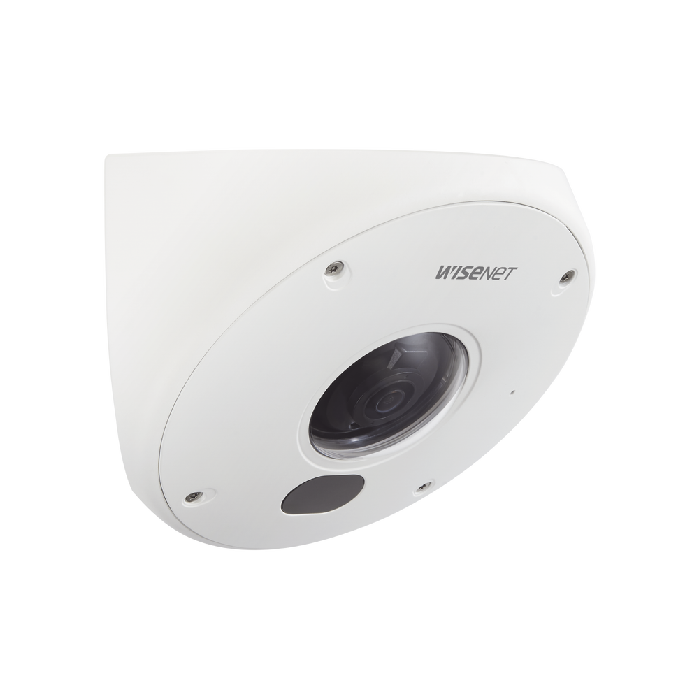 Cámara IP Antivandálica 3MP para Esquina / Lente 2.8 mm 100° / H.265 & WiseStream II / Exterior IP66 / IK10+ / PoE