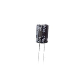 Capacitor 470 MF - 25 V. Capacitor 470 MF - 25 V.