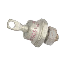 Diodo Schottky de Potencia SD-51, Rectificador de Silicio VRRM-45V, IF-60A, Catodo en Base del DO-5.