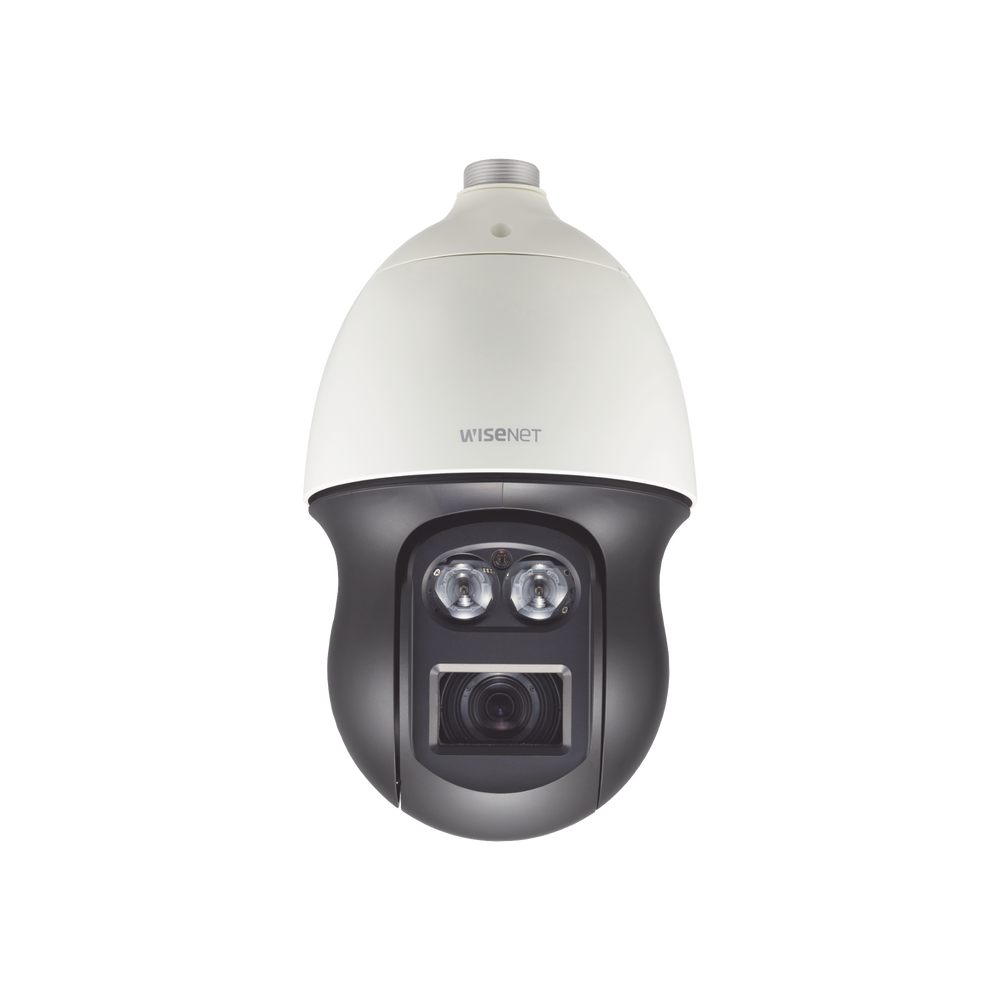 Domo IP PTZ 2MP Antivandálico / 55X Zoom Óptico / IR 500m / WDR 120DB / Auto Tracking / Video Analíticos / H.265 & WiseStream II