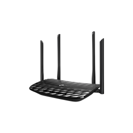 Router inalámbrico AC 1200 doble banda 1 puerto WAN 10/100/1000 Mbps Y  4 puertos LAN 10/100/1000 Mbps