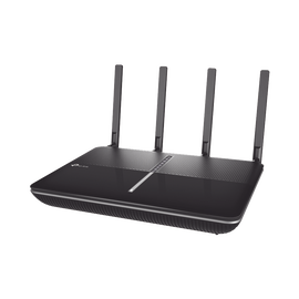 Router inalámbrico AC 3150 doble banda 1 puerto WAN 10/100/1000 Mbps y 4 puertos LAN 10/100/1000 Mbps, 1 puerto USB 3.0 y 1 puerto USB 2.0