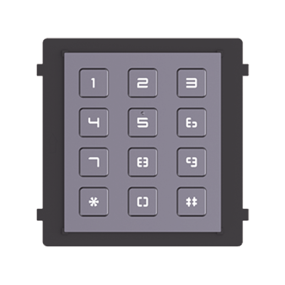 Módulo de Teclado para Frente de Calle  Modular / Desbloqueo de Puerta Mediante Código / Llamada a monitor.