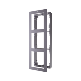 Base de 3 Espacios para Videoportero IP Hikvision / Instalación en SUPERFICIE