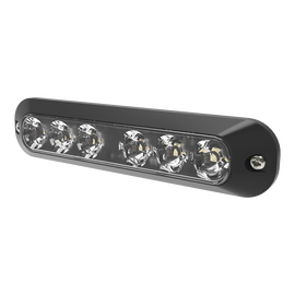 Luz Auxiliar Serie X3705, 6 LEDs Ultra Brillantes, color Rojo / Azul