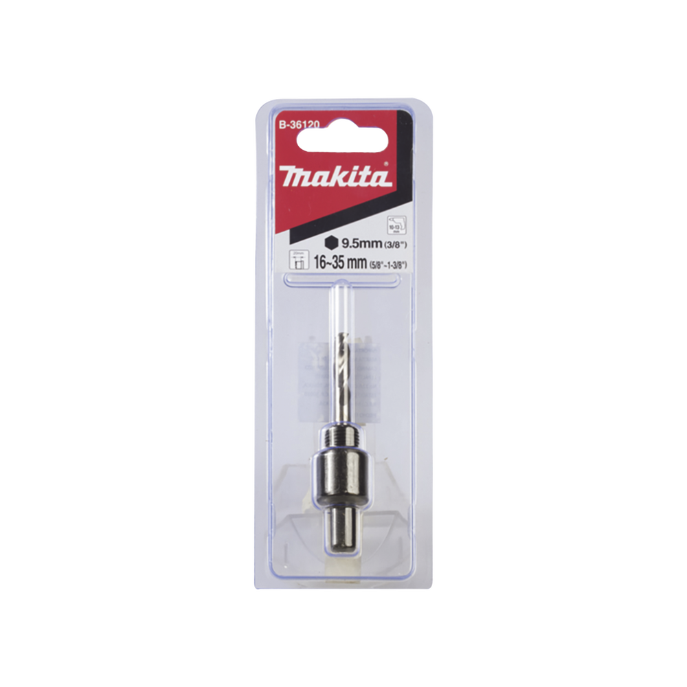 Adaptador Tipo Árbol Adaptador y Broca Piloto de 9.5 mm (3/8