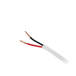 Bobina de 305 metros de cable 18 AWG, Uso INTEMPERIE 2 conductores, tipo CM-CL2, de color blanco para aplicaciones en Alarmas de intrusión /Control de acceso/Interfonos y TV porteros/Automatizacion/Audio y Voceo. Bobina de 305 metros de cable 18 AWG, Uso INTEMPERIE 2 conductores, tipo CM-CL2, de color blanco para aplicaciones en Alarmas de intrusión /Control de acceso/Interfonos y TV porteros/Automatizacion/Audio y Voceo.