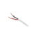 Bobina de 305 metros de cable 18 AWG, Uso INTEMPERIE 2 conductores, tipo CM-CL2, de color blanco para aplicaciones en Alarmas de intrusión /Control de acceso/Interfonos y TV porteros/Automatizacion/Audio y Voceo.