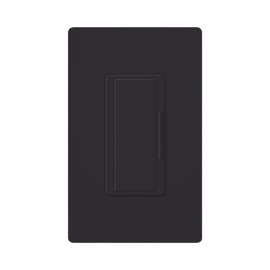 Atenuador (dimmer) Auxiliar de pared, compañero de atenuadores multilocación color negro