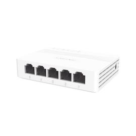 Switch Gigabit No Administrable de Escritorio con 5 puertos Gigabit 10/100/1000 Mbps