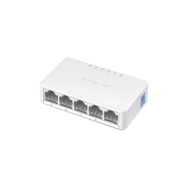 Switch no administrable para escritorio de 5 puertos 10/100 Mbps