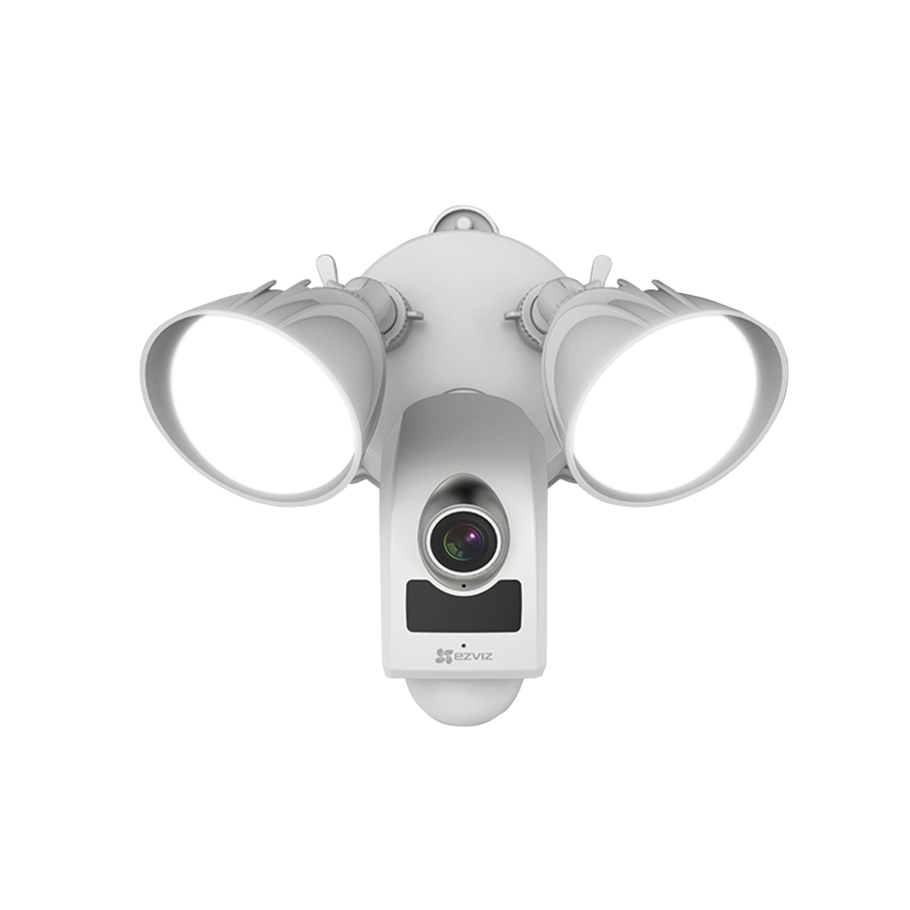 Cámara IP 2 Megapixeles / Lente 2.8 mm / Luz Ultrabrillante / Grabación en la Nube / Audio de dos vías / Sirena Integrada / Sensor PIR / Micro SD / IP65 / H.264