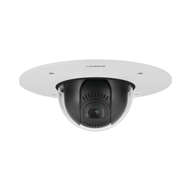 Cámara IP Domo Interior Antivandálico PTRZ 2MP / Fácil Instalación en Plafón / Lente Motorizado 2.8-12mm / IR 50M / WDR 150db / H.265 & WiseStream II