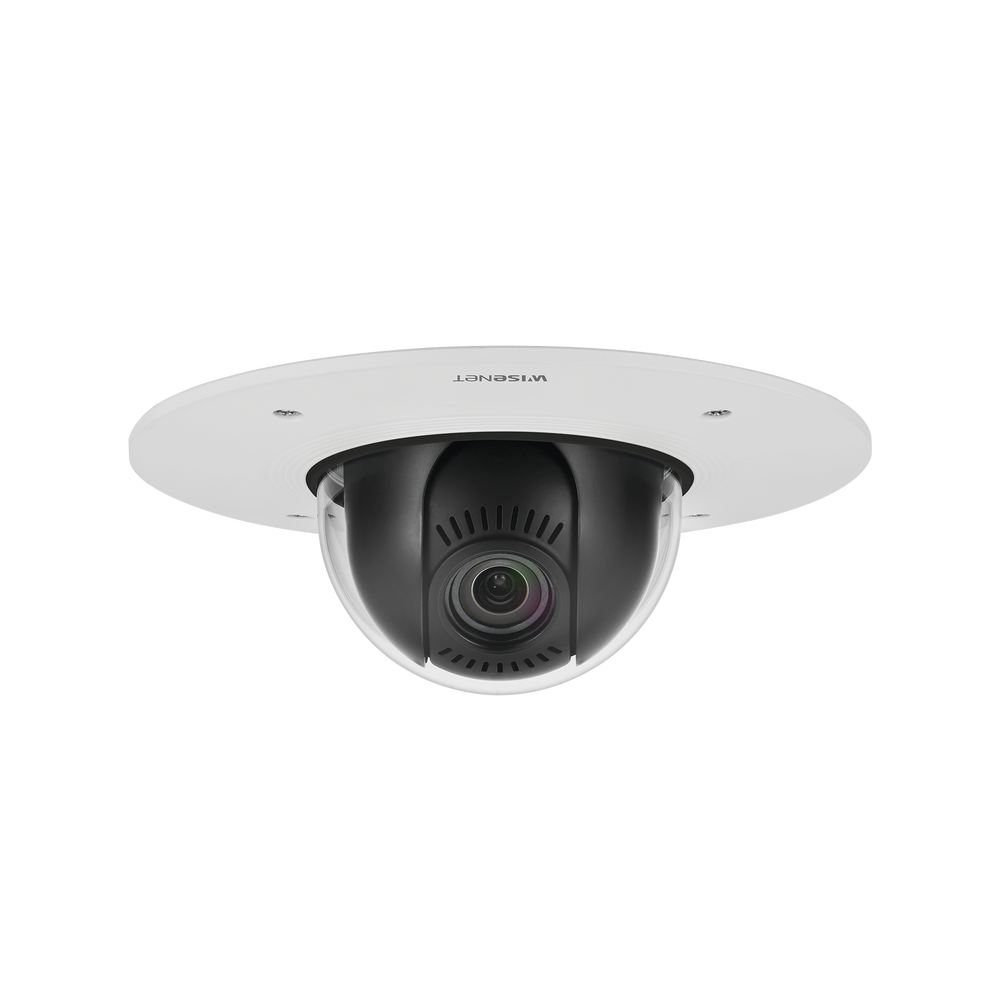 Cámara IP Domo Interior Antivandálico PTRZ 5MP / Lente Motorizado 2.8-12mm / Fácil Instalación en plafón / IR 50M / WDR 150db / H.265 & WiseStream II