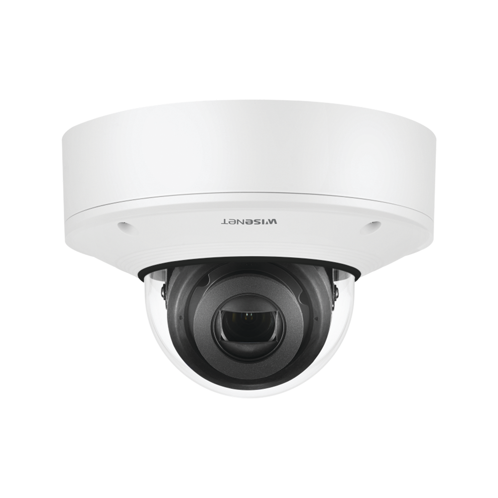 Cámara IP Domo Interior Antivandálica 2MP /Fácil Instalación en Prlafón / Lente Motorizado 2.8-12mm / IR 50M / WDR 150db / H.265 & WiseStream II