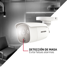 Bala TURBO 2 Megapixel (1080p) / SENSOR PIR / CLIMAS EXTREMOS / Lente 2.8 mm / 20 mts IR EXIR / Exterior IP67 / Salida de Alarma