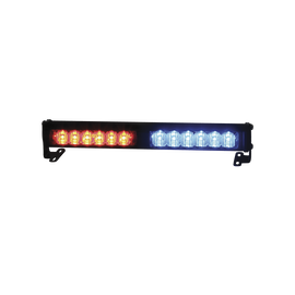 Los faros dobles LED XT6 12 / 24VDC parpadean en rojo / azul