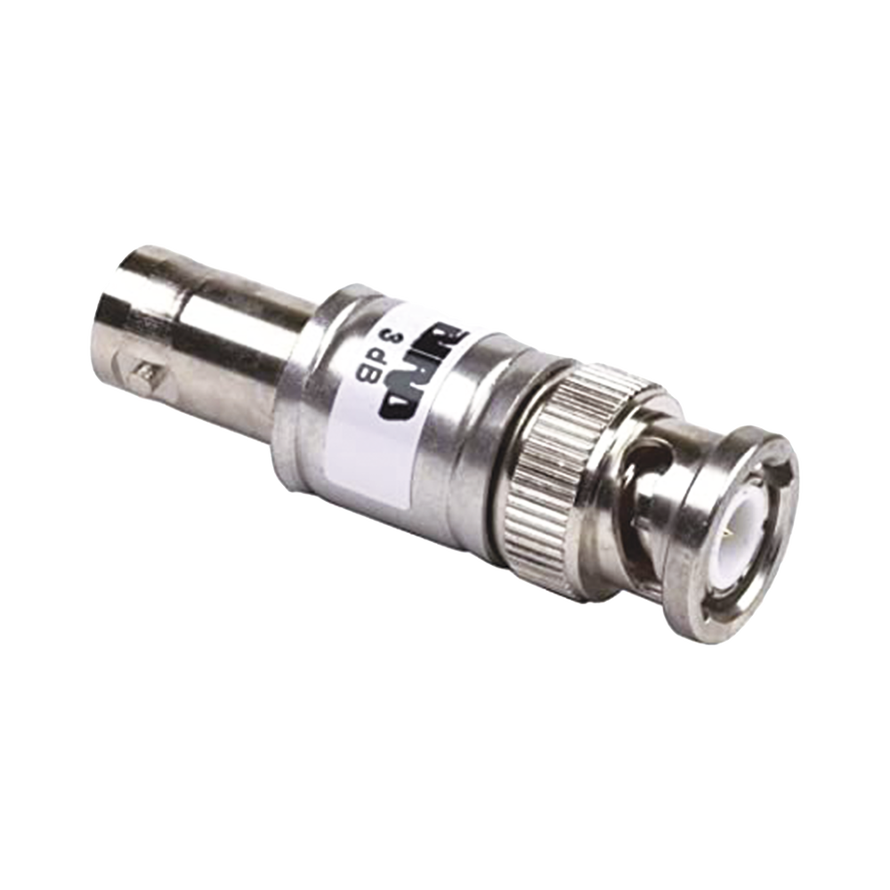 Atenuador 2 W Máx. Conector Macho-Hembra BNC.