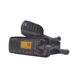 Radio Móvil Marino VHF, 25 W, Color Negro