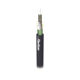 Kilómetro de Fibra Óptica para Exterior G.652D, Armada, Monomodo de 6 Hilos, Loose Tube, Forro Negro