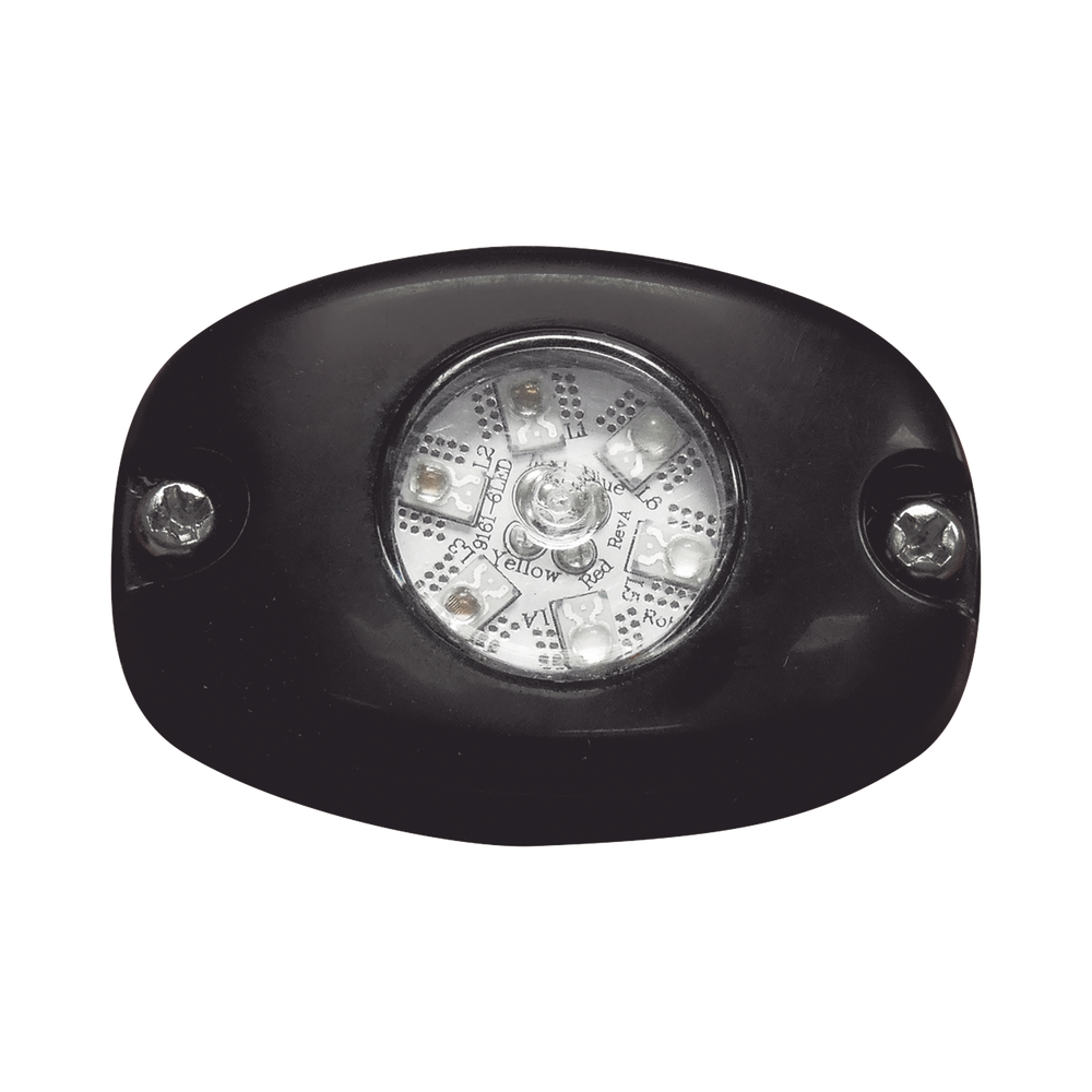 Lampara Oculta de LED Serie HB6PAK color dual ámbar claro