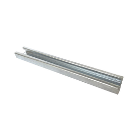 Unicanal liso 4x2, 3000 mm, con acabado Galvanizado por inmersión en caliente