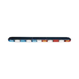 Barra de luces serie 21  Ultra Brillante con 114 poderosos LEDs última generación, color Rojo/Azul/Ámbar