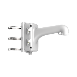 Montaje de Poste para Domos Hikvision / Color Plata / Uso en Exterior