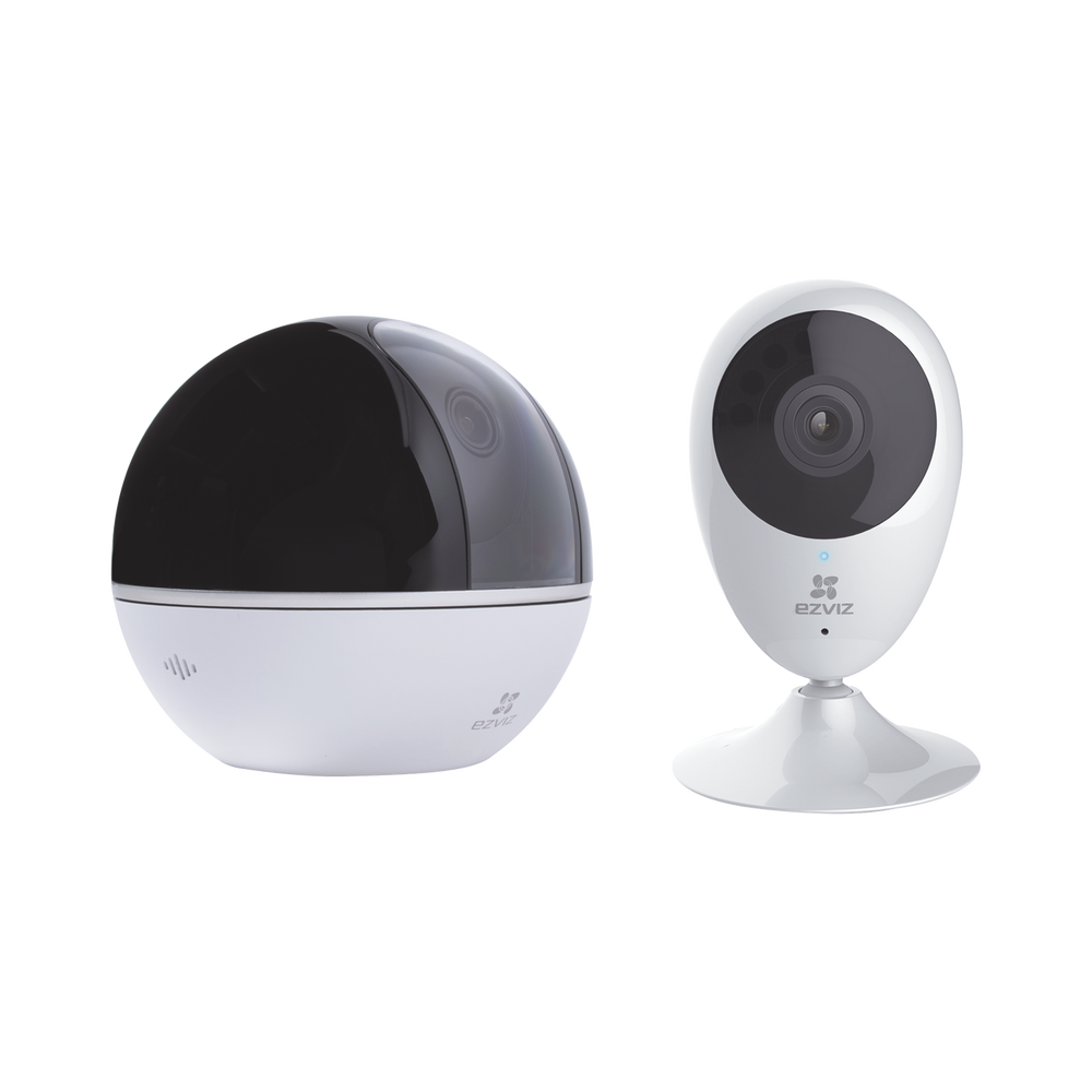 Kit de Camaras WiFi, Incluye 1 Pieza EZ-MINO y 1 Pieza C6TC / Grabación en la Nube / Audio de Dos Vías