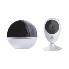Kit de Camaras WiFi, Incluye 1 Pieza EZ-MINO y 1 Pieza C6TC / Grabación en la Nube / Audio de Dos Vías