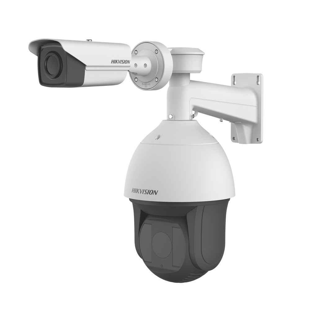 Domo IP PTZ 2 Megapixel + Bala Térmica 384 x 288 / Lente Térmico 35 mm / Lente óptico 36X Zoom / 200 mts IR EXIR