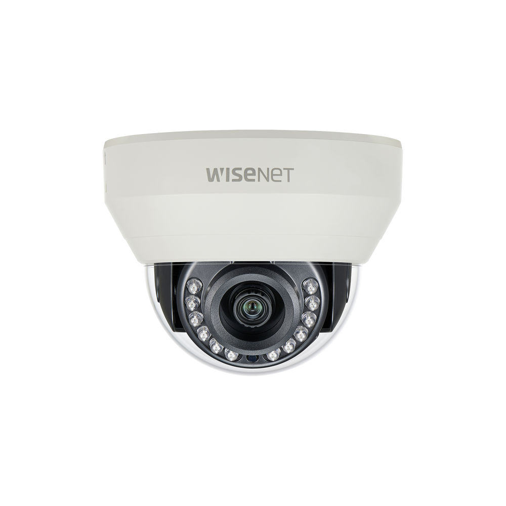 Cámara Domo Interior 4 Megapíxel (AHD),600TVL (CVBS) / Lente 6 mm  / IR 30 m / dWDR / HLC / BLC