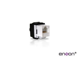 CONECTOR JACK SIN PINZAS RJ45 CAT6A ENSON ENS-JTL6AWH BLANCO