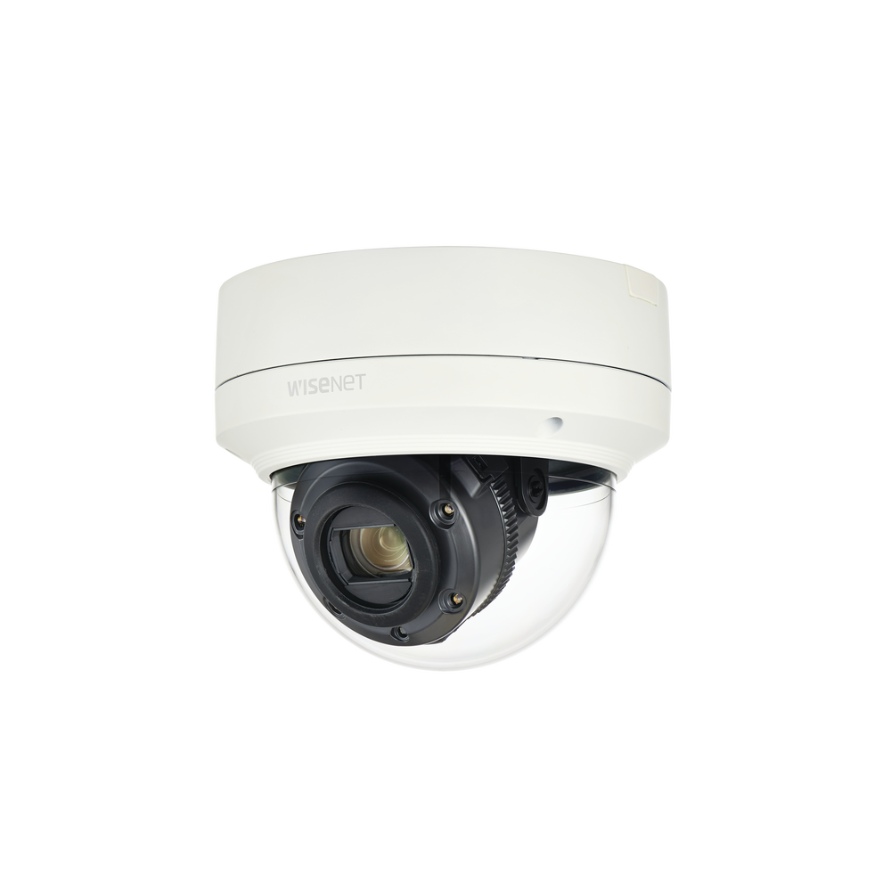 Cámara IP Tipo Domo Exterior de 2MP con Función de identificaron de placas LPR / Lente Motorizado de 5.2 - 62.4mm / WDR 150dB / Diseñado para aplicaciones de baja velocidad 0 a 90 Km/h