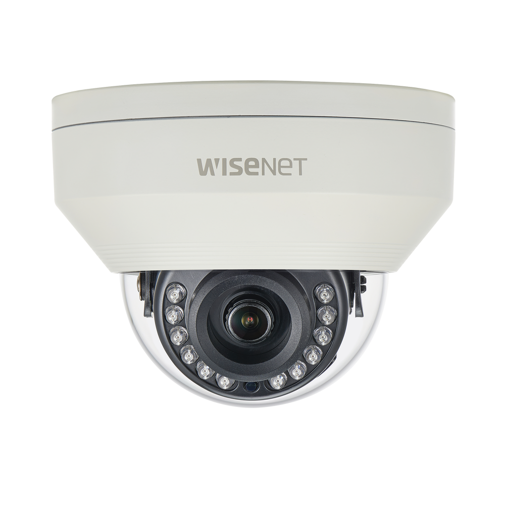 Cámara Domo Antivandálico 4 Megapíxel (AHD),600TVL (CVBS) / Lente 4 mm / IR 25 m / dWDR / HLC / BLC