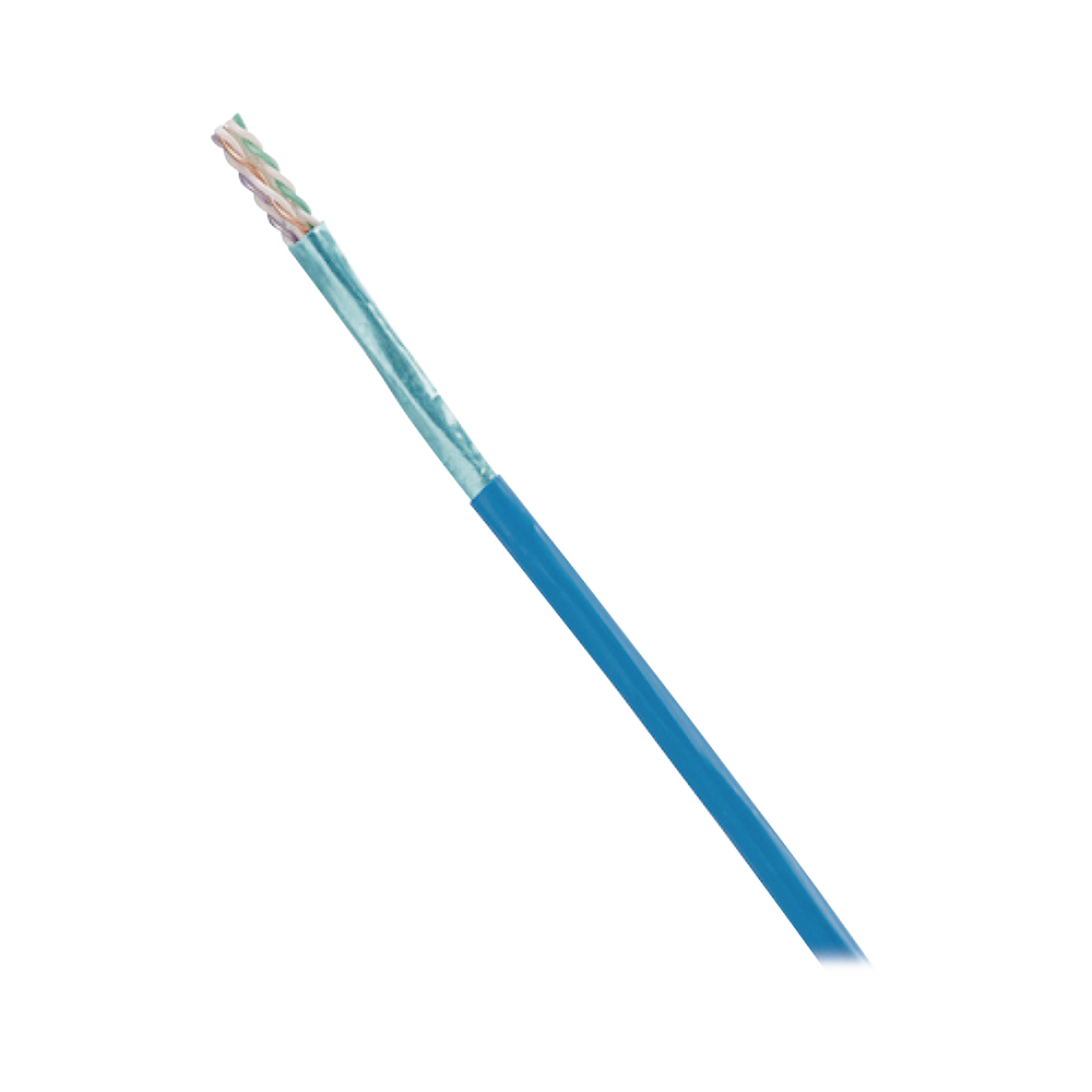 Bobina de Cable UTP de 4 Pares, Vari-MaTriX, Cat6A, 23 AWG, CMR (Riser), Color Azul, 305m