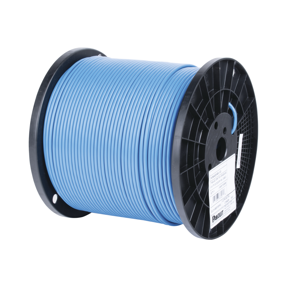 Bobina de Cable UTP de 4 Pares, MaTriX, Cat6A, 26 AWG, CMR (Riser), Color Azul, 305m
