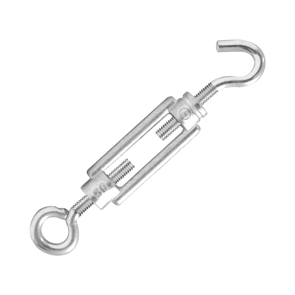 Tensor de zinc gancho-argolla 3/8