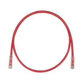 Cable de Parcheo TX6, UTP Cat6, 24 AWG, CM/LSZH, Color Rojo, 10ft