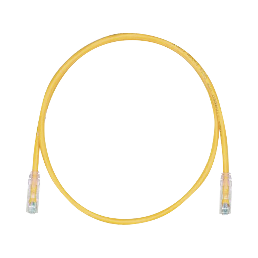 Cable de Parcheo TX6, UTP Cat6, 24 AWG, CM/LSZH, Color Amarillo, 10ft