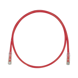 Cable de Parcheo TX6, UTP Cat6, 24 AWG, CM/LSZH, Color Rojo, 7ft