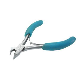 Pinza de corte fino frontal al raz, templada y de 4 Pinza de corte fino frontal al raz, templada y de 4