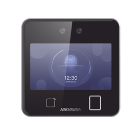 Terminal WiFi de Reconocimiento Facial ULTRA RÁPIDO / Hasta 3 mts de Lectura / 6000 Rostros / Función de Videoportero y Códigos QR / Interfaz Web / Compatible con iVMS-4200 y App HikConnect