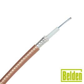 Cable RG142BU con blindaje de doble malla con baño de plata 96%, aislamiento de TFE teflón Cable RG142BU con blindaje de doble malla con baño de plata 96%, aislamiento de TFE teflón