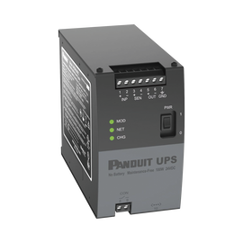 UPS Industrial de 100 Watts, de 24 Vcd, Instalación en Riel DIN Estándar de 35mm, Temperatura de operación de -40 a 60 ºC