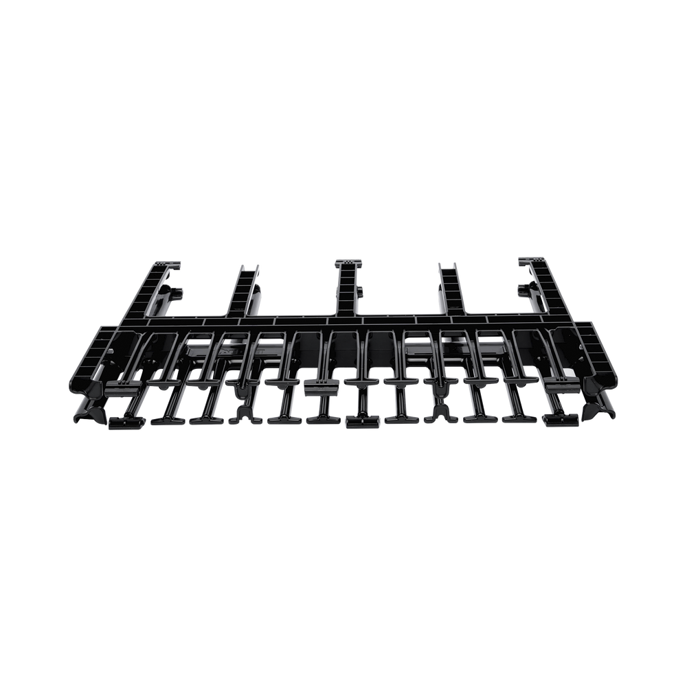 Organizador de Cables Horizontal NetManager, Doble (Frontal y Posterior), Para Rack de 19in, 1UR